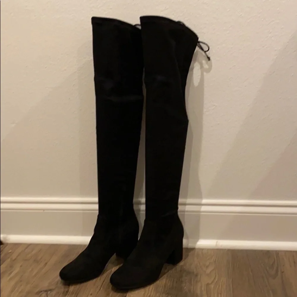 Unisa black otk boots
